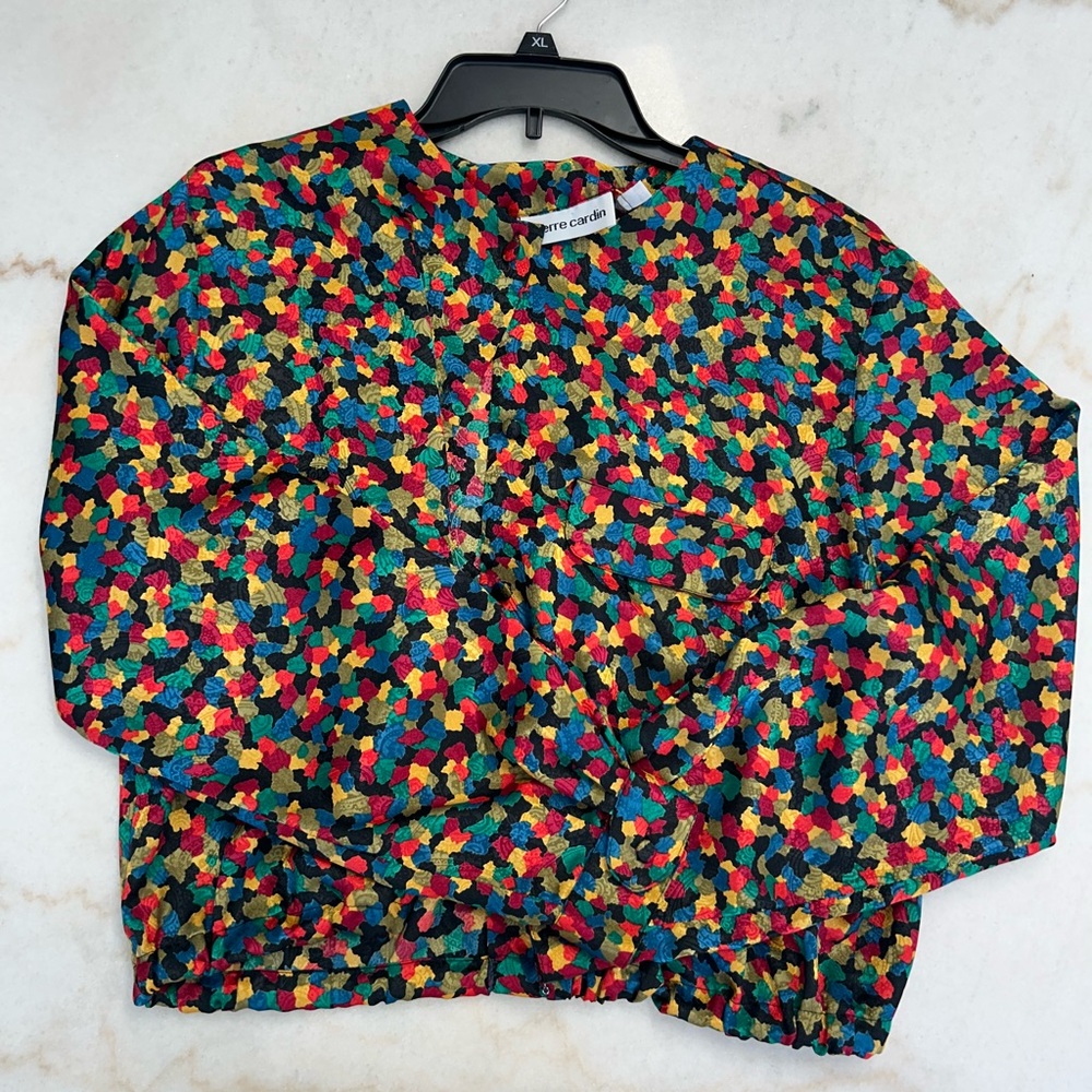Vintage Pierre Cardin Multicolor Blouse